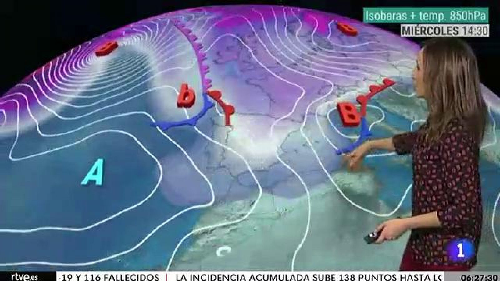 Descienden las temperaturas en todo el país - El tiempo | Ver