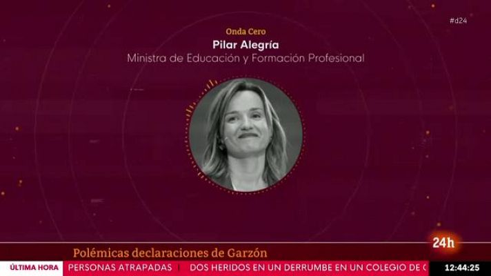Informativo 24h - La ministra Alegría se desmarca de Garzón y expresa el apoyo del Gobierno al sector ganadero