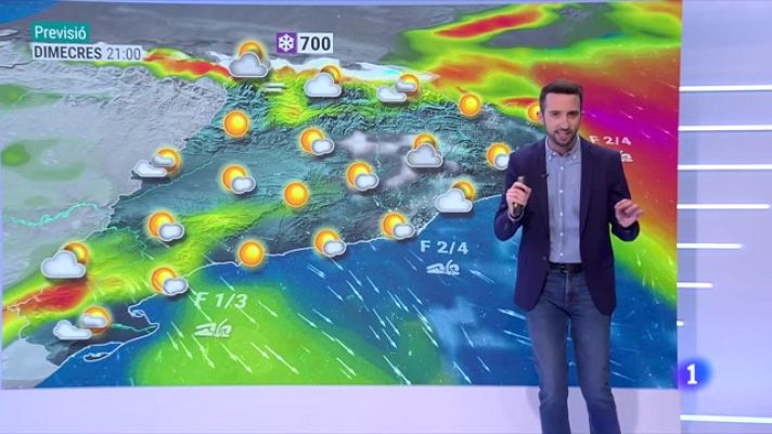 El temps - Els Reis d'Orient arriben carregats d'un ambient hivernal