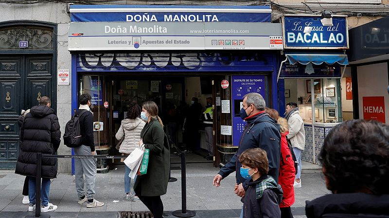 Últimas compras de décimos para el Sorteo del Niño