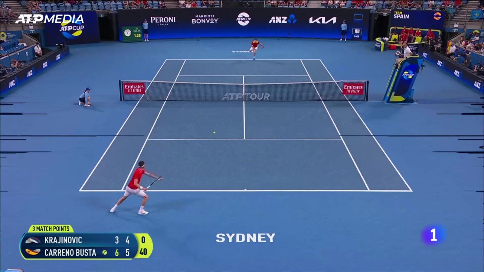 España se clasifica para las semifinales de la Copa ATP | Ver