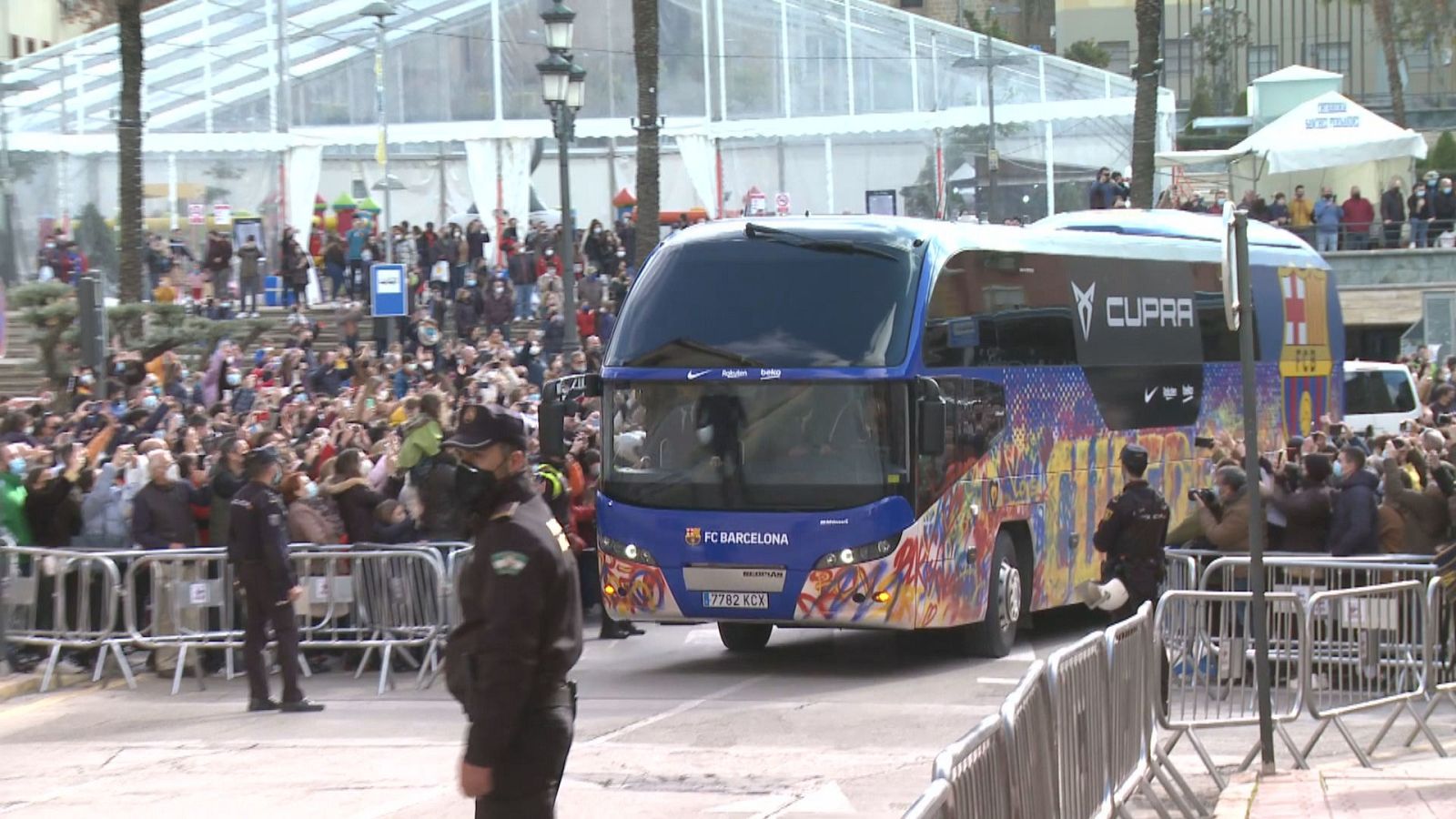 Linares, ilusionado ante la primera visita del Barça en la Copa del Rey -- Ver ahora