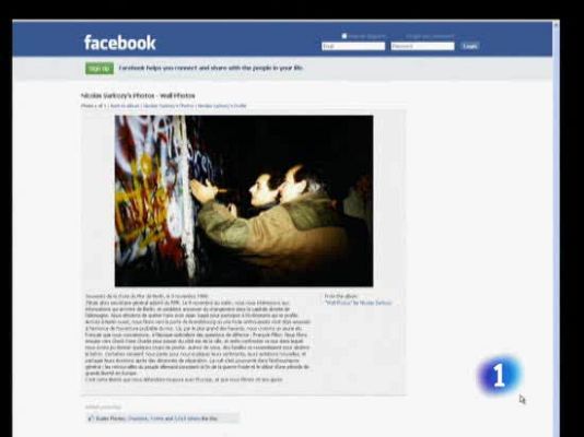  - Sarkozy y el muro de Berlín