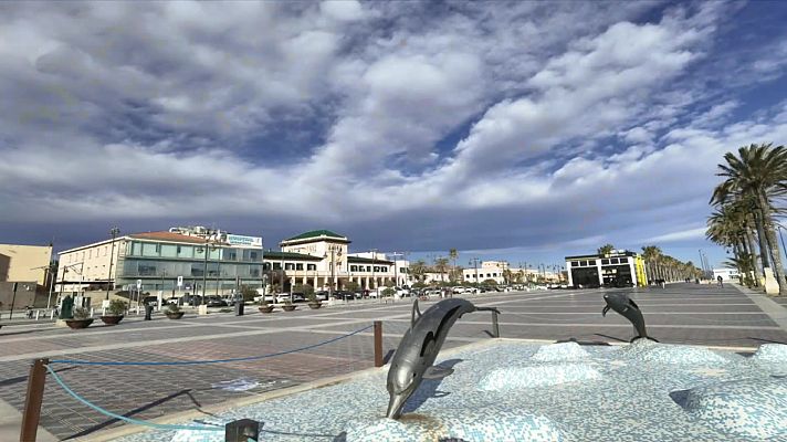 Viento fuerte o con rachas muy fuertes en Pirineos, Ampurdán, Baleares, bajo Ebro, Comunidad Valenciana y Melilla