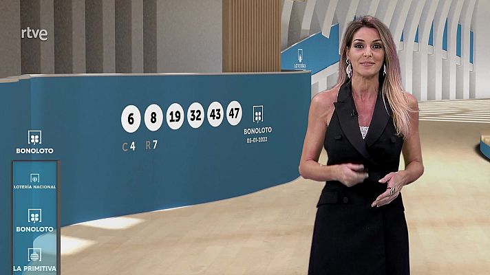 Loterías - Sorteo de la Bonoloto del 05/01/2022