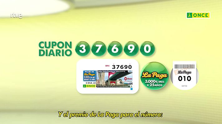 Sorteos ONCE - Sorteo ONCE - 05/01/22