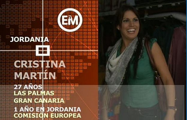Españoles en el mundo - Jordania - Cristina
