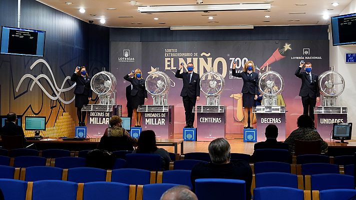 Lotería del Niño - El primer premio de la Lotería del Niño 2022, el 41.665, cae íntegramente en Logroño