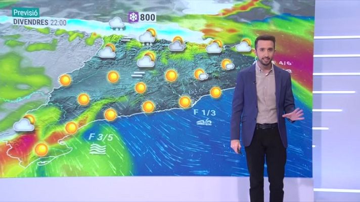 El temps - Reis radiant i fred, a l'espera de més vent i neu al Pirineu