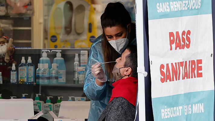 Telediario 1 - Los países europeos cambian las medidas sanitarias ante los máximos de nuevos contagios