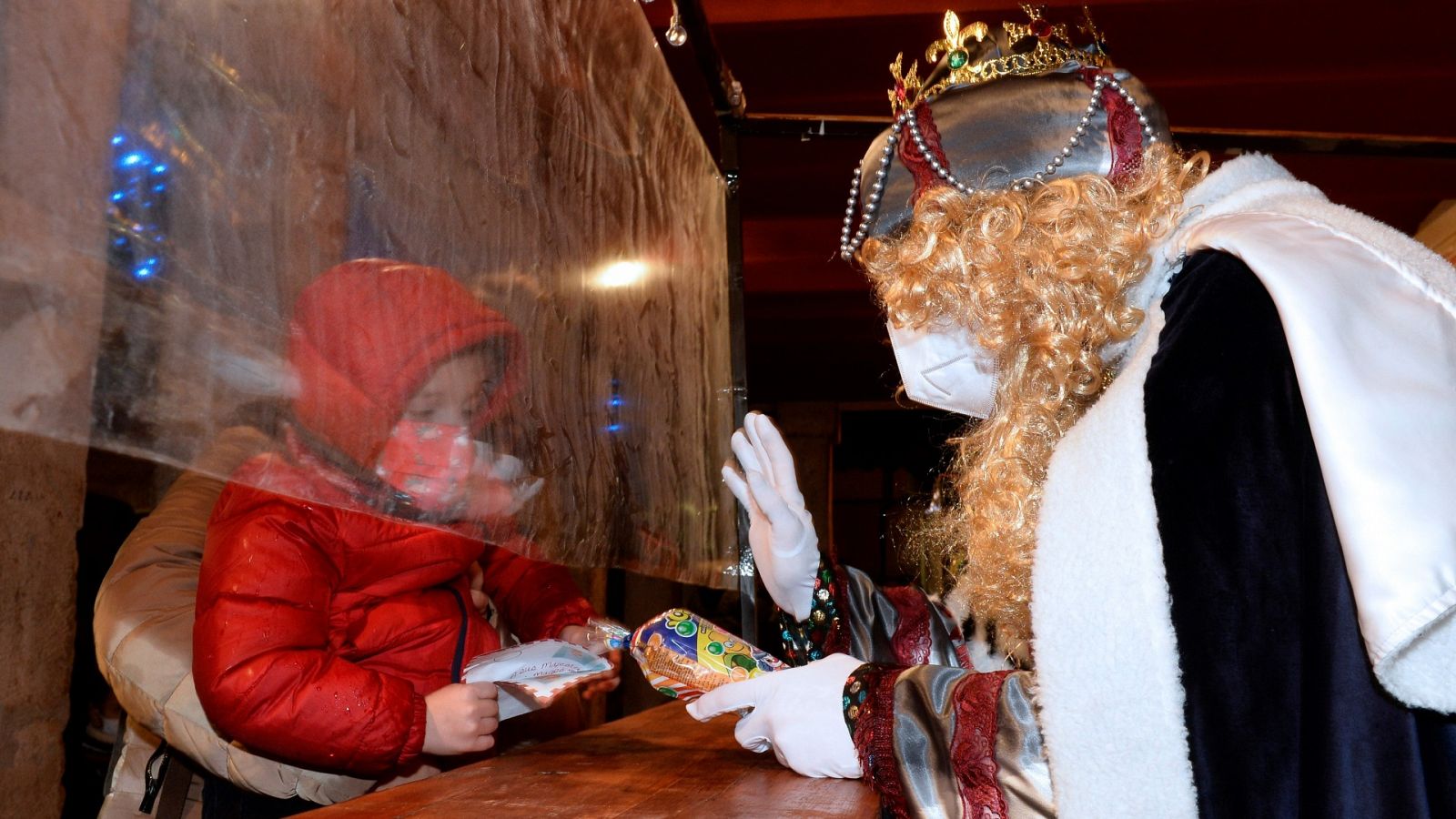 Los Reyes Magos no se olvidan de los niños y niñas desalojados de La Palma