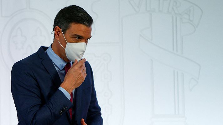 Telediario 1 - Pedro Sánchez llega al ecuador de una legislatura marcada por la COVID