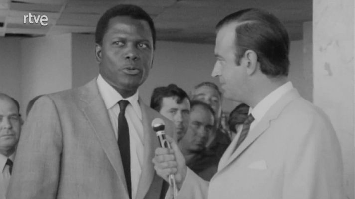 Entrevista a Sidney Poitier en Madrid (1968)