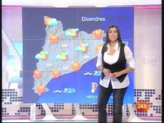 L'Informatiu - El temps vespre - 12/11/09