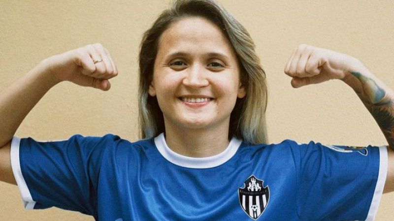 Amandinha, la mejor jugadora de fútbol sala, debuta con gol en España