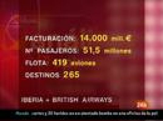  - Iberia y British Airways confirman