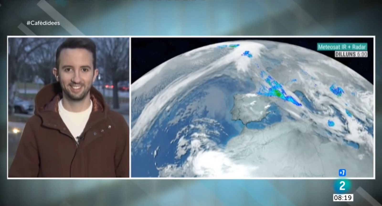 El Temps (10/01/2022) - A la cara nord poden acumular-se més de 100 litres i el vent bufarà amb molta força als cims i a l'Ebre