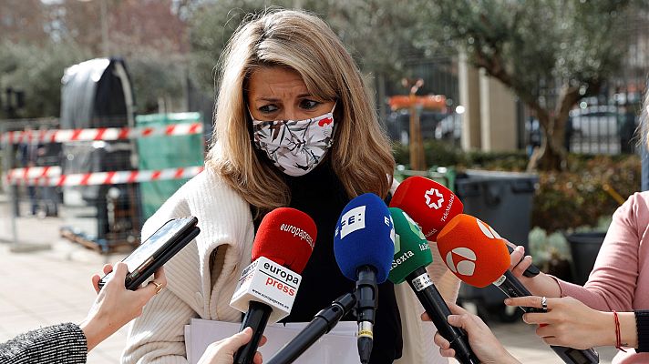 Informativo 24h - Díaz dice que el Gobierno apuesta por una "ganadería extensiva y sostenible" y pide "cuidar la coalición" y "las palabras"