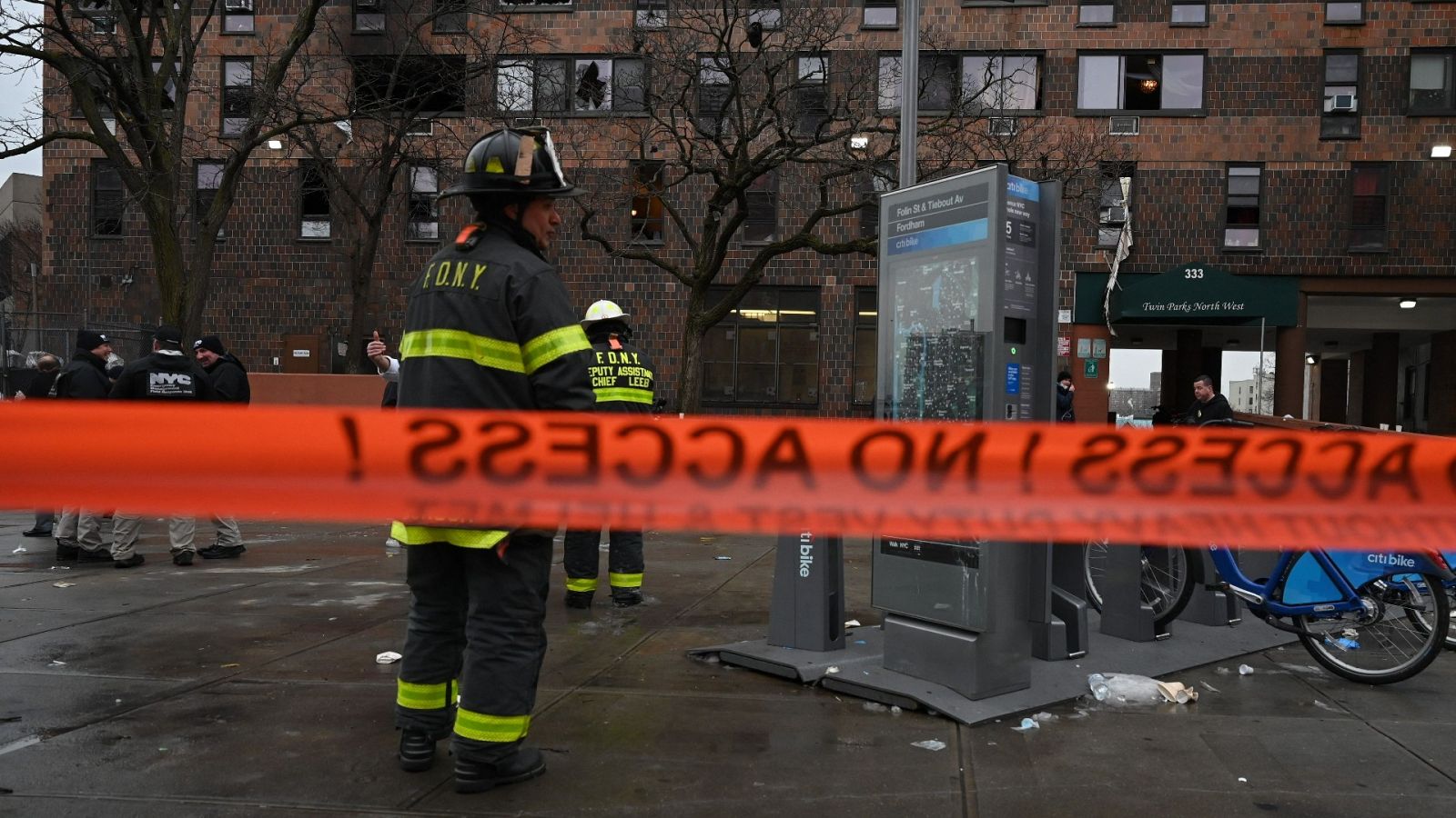 Una estufa eléctrica, posible causa del incendio de Nueva York