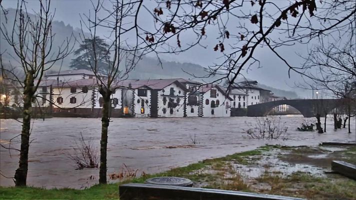 Precipitaciones abundantes y persistentes en Pirineos y el extremo oriental del área cantábrica           