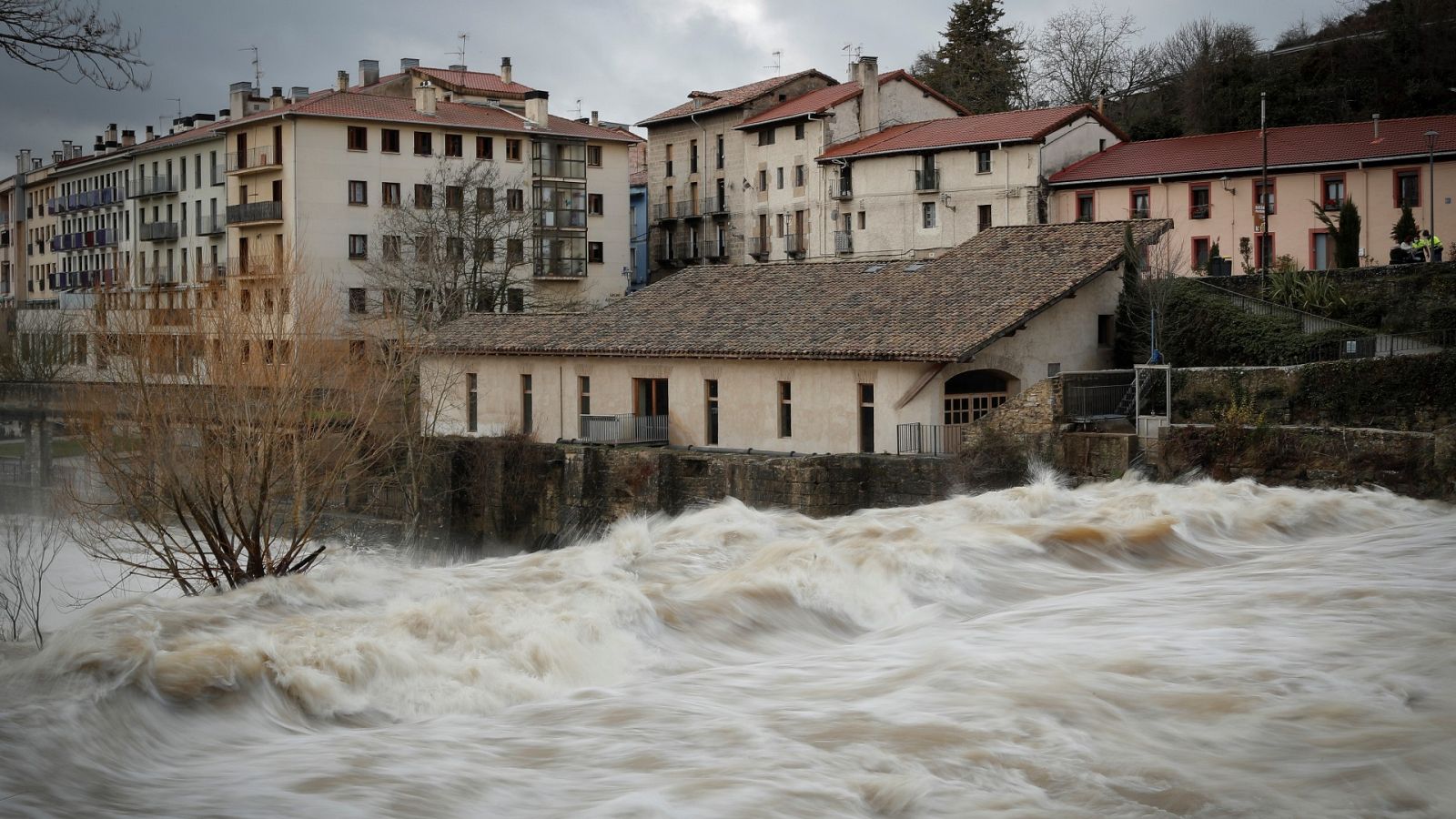 Las crecidas e inundaciones de los ríos vuelven a Navarra 