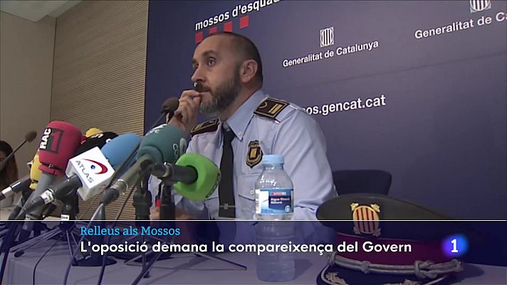 Relleus amb controvèrsia a la cúpula dels Mossos