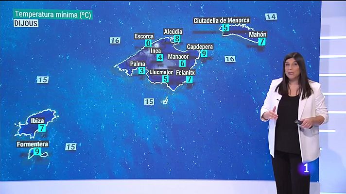 Informatiu Balear - El temps a les Illes Balears - 12/01/22