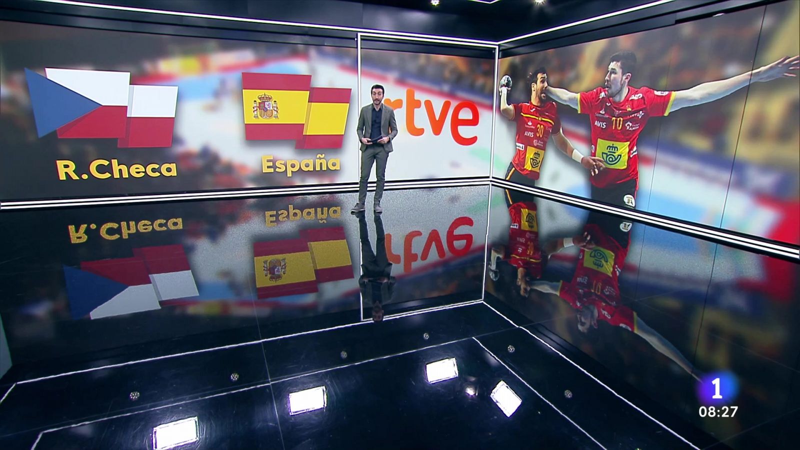 Los Hispanos debutan en el Europeo de balonmano 2022 | Ver