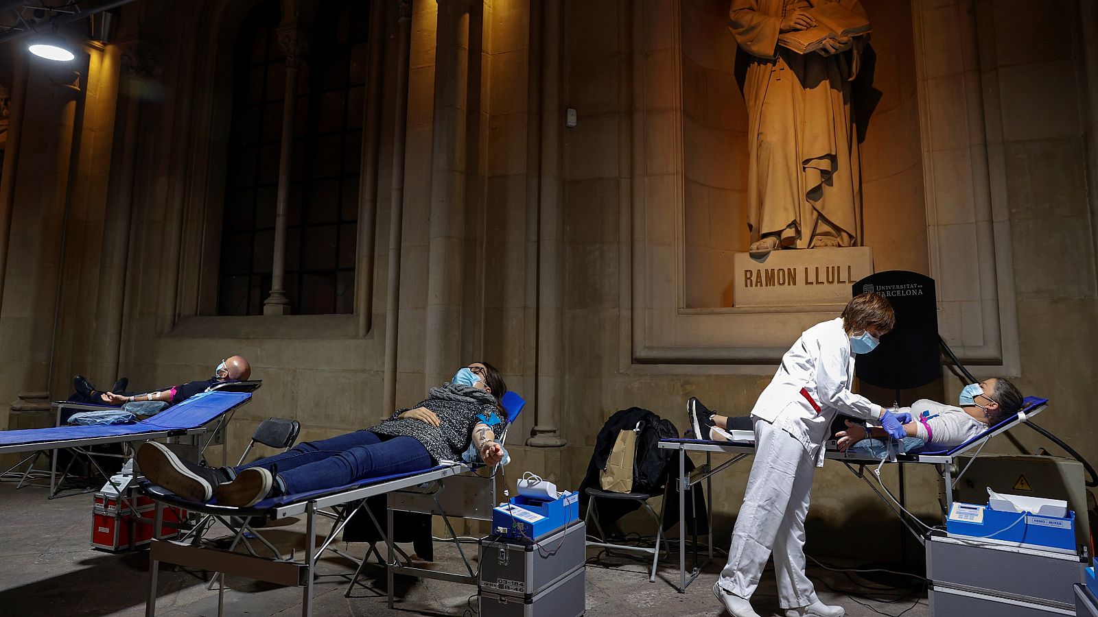 Las reservas de sangre, en mínimos debido al COVID | Ver