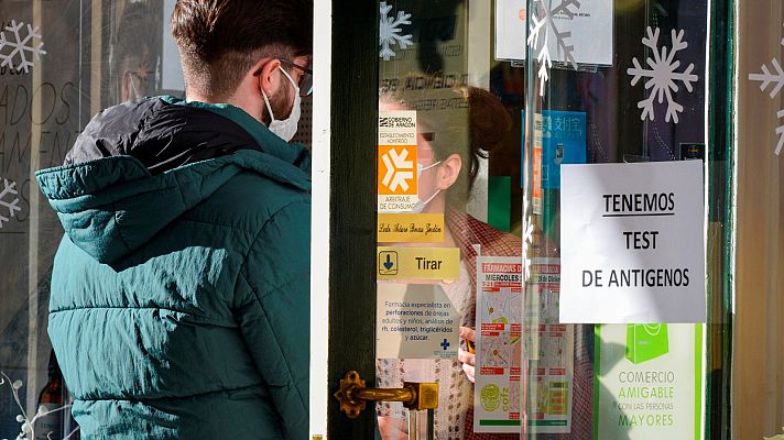 Telediario 1 - División por el precio máximo de los test de antígenos