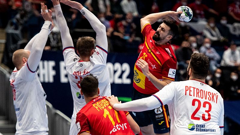 Balonmano - Campeonato de Europa masculino: Resumen España - República Checa  - ver ahora