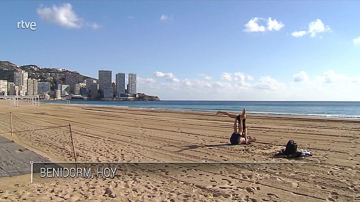 Las temperaturas mínimas, en descenso en la mayor parte del país, con heladas en buena parte del interior norte y este de la Península