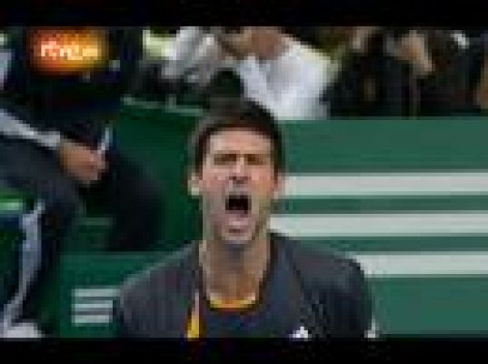 Djokovic, loco de contento