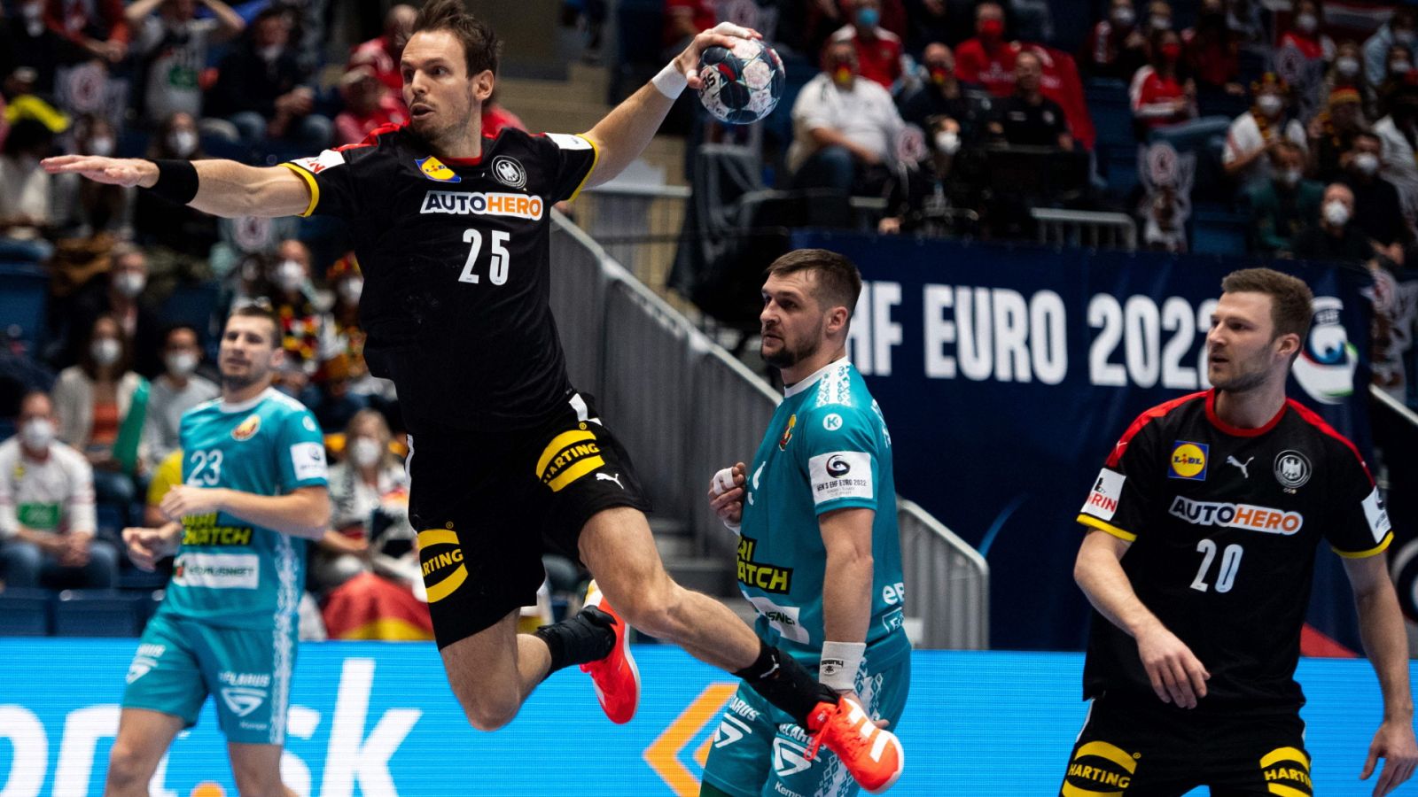 Balonmano - Campeonato de Europa masculino: Alemania - Bielorrusia - ver ahora