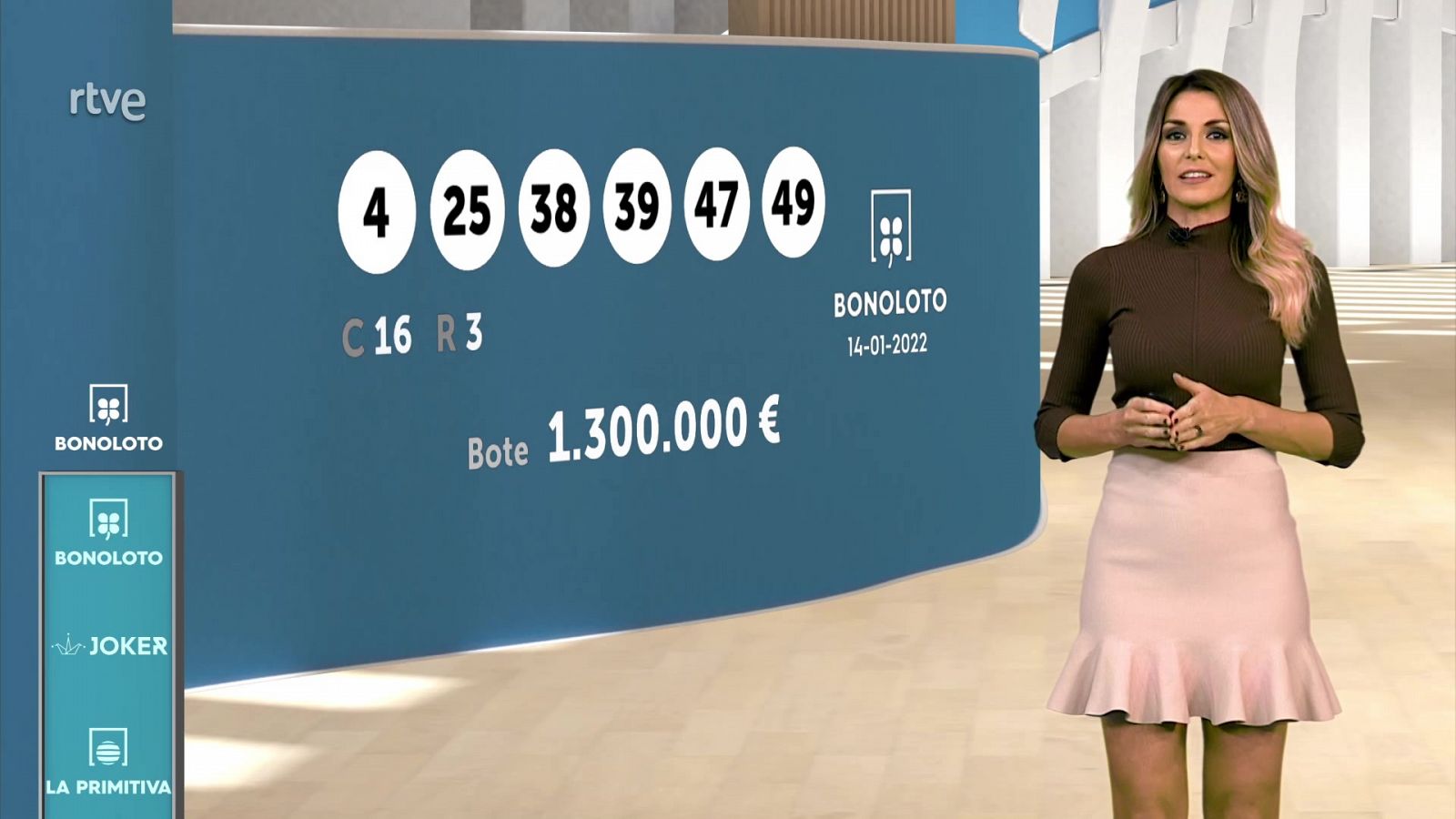 Sorteo de la Bonoloto y Euromillones del 14/01/2022 - ver ahora