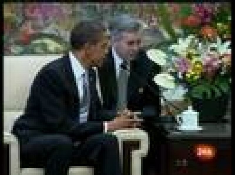 Obama llega a Shanghai en el marco de su visita a China