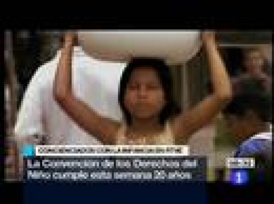 Telediario 1 - Telediario en 4' - 16/11/09