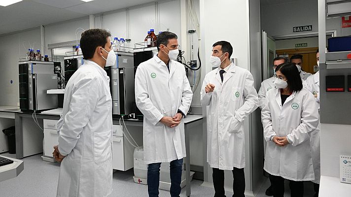 Telediario Fin de Semana - Sánchez afirma que la vacuna española estará lista en este semestre