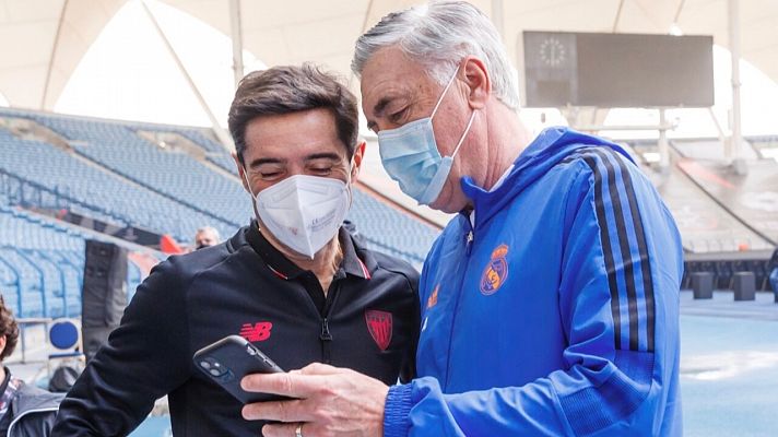 Ancelotti y Marcelino, dos viejos conocidos