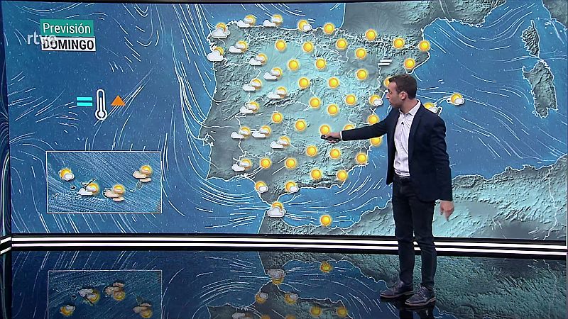 Heladas generalizadas en buena parte del interior norte, centro y sureste peninsulares, localmente fuertes en Pirineos y sistema Ibérico - ver ahora