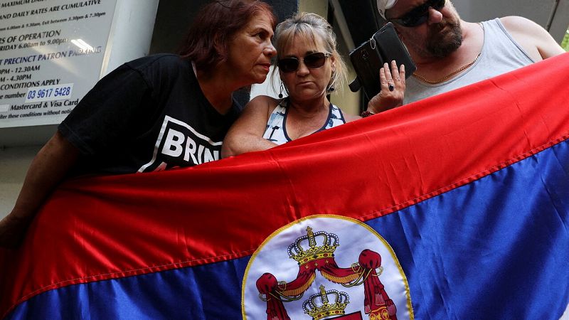 Serbia convierte el caso Djokovic en cuestión nacional | Ver