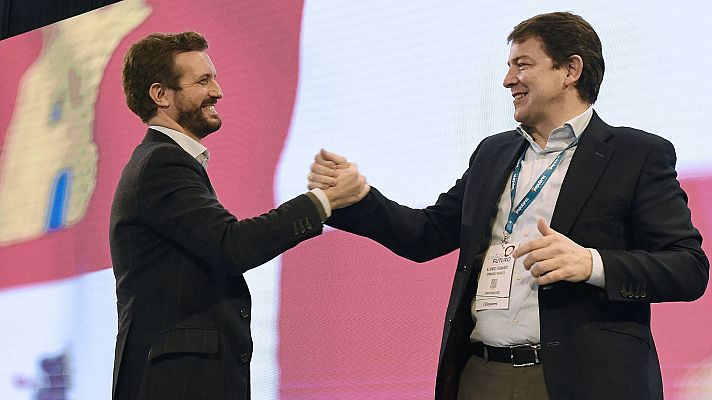 Casado entra de lleno en la precampaña de Castilla y León con críticas a Sánchez, al que acusa de "maltratar" esta tierra