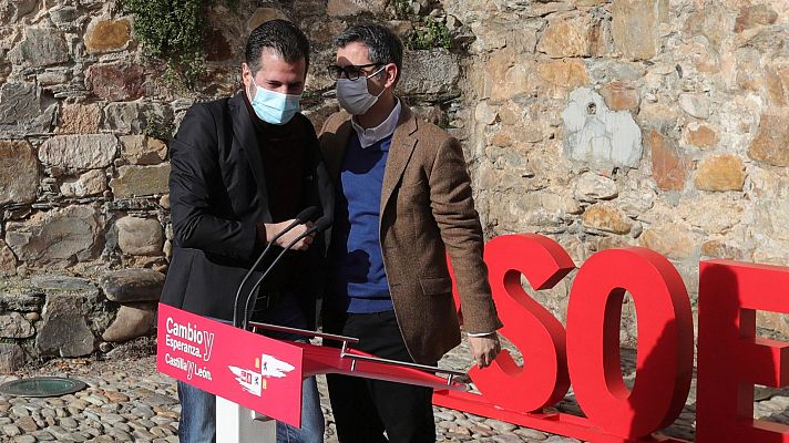 Telediario Fin de Semana - Bolaños critica al PP por "boicotear y sembrar dudas" con los fondos europeos