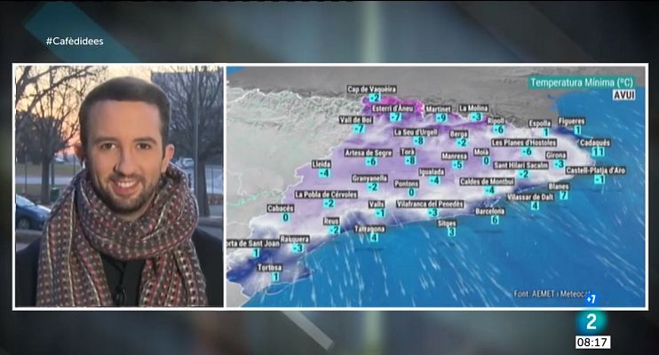 El temps - Setmana dels barbuts freda i anticiclònica