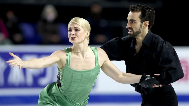 Olivia Smart y Adrián Díaz, la pareja olímpica de danza en Pekín 2022