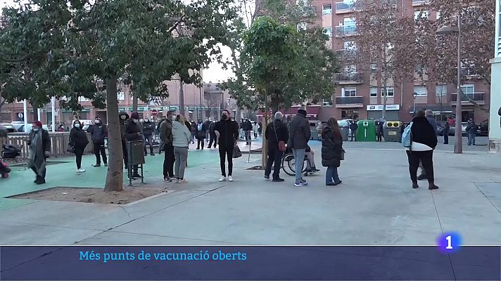 L'Informatiu - Impuls a la dosi de reforç: es reobren punts de vacunació massius