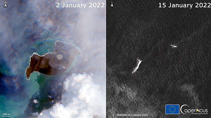 La isla de Tonga queda aislada por el Tsunami