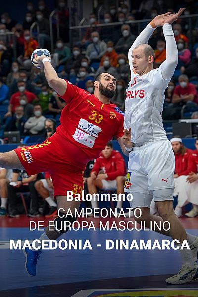 Campeonato Europa masculino: Macedonia del Norte - Dinamarca