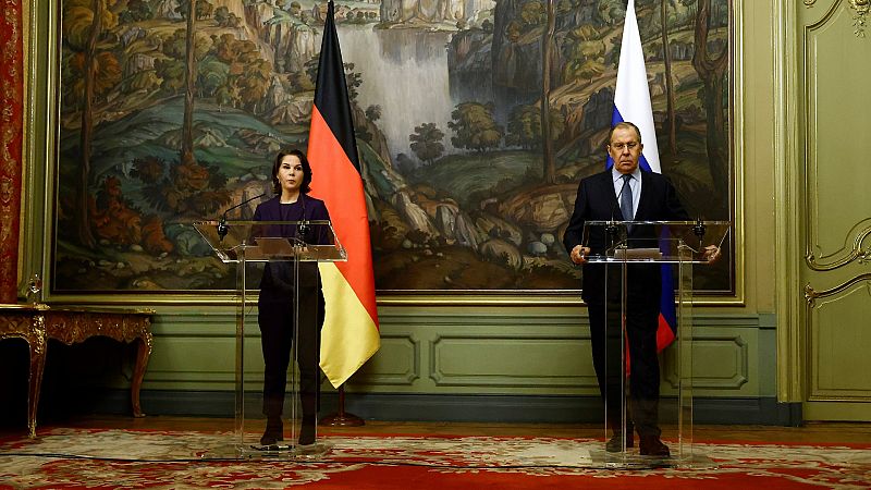 Rusia y Alemania se reunen para tratar de rebajar la tensión sobre Ucrania