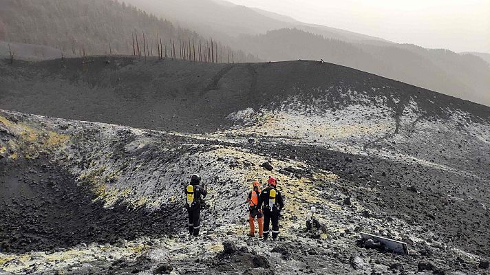 Telediario 1 - Alrededor de 1.000 evacuados regresan a sus casas al sur del volcán de La Palma